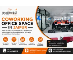 Affordable Coworking Office Space in Jaipur for Startups & Professionals