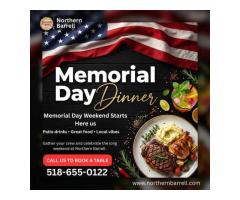 Celebrate Memorial Day Weekend at Northern Barrell