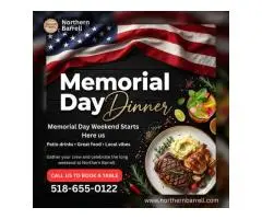 Celebrate Memorial Day Weekend at Northern Barrell