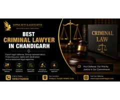 Trusted Legal Support by Best Criminal Lawyer in Chandigarh