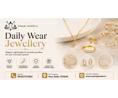 Elegant Daily Wear Jewellery Collection by Swan Jewels