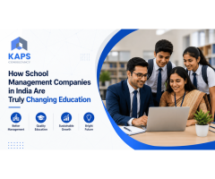 How School Management Companies in India Are Truly Changing Education