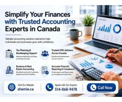 Simplify Your Finances with Trusted Accounting Experts in Canada