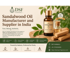 Sandalwood Oil Manufacturer and Supplier in India