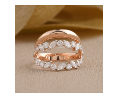 Marquise Diamond Ring Elegant Lab Grown Diamond Rings for Modern Brides - 2