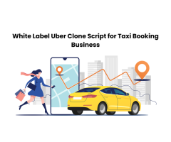 White Label Uber Clone Script for Taxi Booking Business