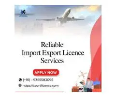 Reliable Import Export Licence Services