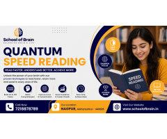 Improve Learning Skills with Quantum Speed Reading at School of Brain