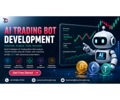 AI Trading Bot Development Company TouchCrypto