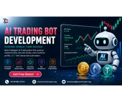 AI Trading Bot Development Company TouchCrypto