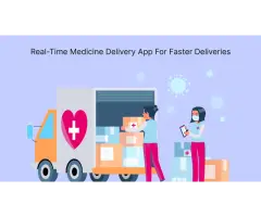 Real-Time Medicine Delivery App for Faster Deliveries