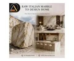 Transform Your Interiors with Premium Italian Marble from Akar Marble Industries