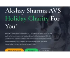 Akshay Sharma AVS Holiday NGO A Mission of Travel, Humanity, and Social Change