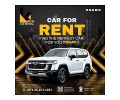 Toyota Land Cruiser Rental Dubai Luxury SUV Hire Kwik Car