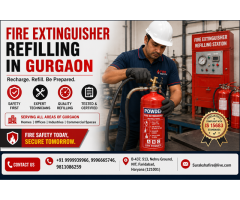 Looking for Fire Extinguisher Refilling in Gurgaon