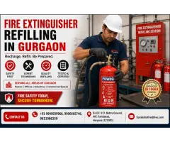 Looking for Fire Extinguisher Refilling in Gurgaon