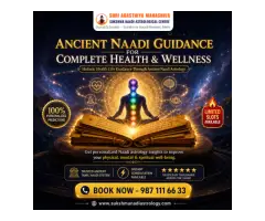 Complete Health and Wellness Guidance Through Ancient Personalized Naadi Astrology Consultation