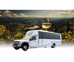 Napa Valley Party Bus Rental for Weddings and Events