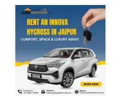 Book Innova Hycross Car Rental Jaipur at Affordable Prices
