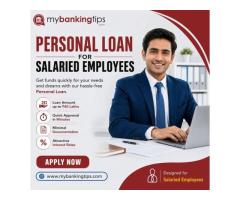 Personal Loan for Salaried Employees - Fast Approval & EMI