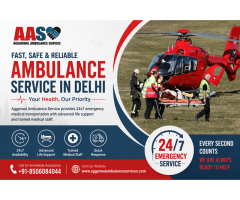 Emergency Ambulance Service in Delhi