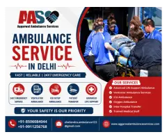 Emergency Ambulance Service in Delhi - 3