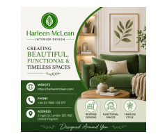 Biophilic Interior Design Consultant in the UK Harleen McLean