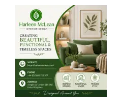 Biophilic Interior Design Consultant in the UK Harleen McLean