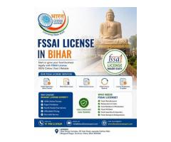 FSSAI License in Bihar Online Fast Food License Apply