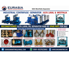 Alfa Laval centrifuge separator MAB-103, MAB-104