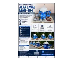 Alfa Laval centrifuge separator MAB-103, MAB-104 - 2
