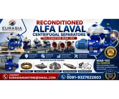 Reconditioned Alfa Laval centrifuge separator , marine oil purifier MAB-103, MAB-206, mab-205