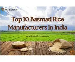Top 10 Basmati Rice Manufacturers in India