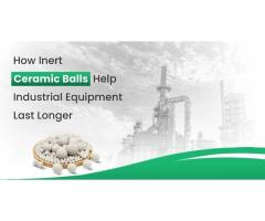 Inert Ceramic Balls for Long-Lasting Industrial Plants