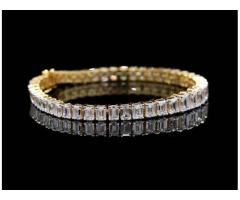 Elegant Diamond Bracelets & Baguette Tennis Styles