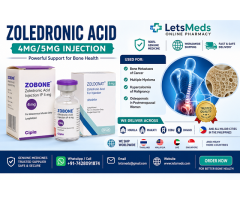 Get Original Zobone 4mg Injection from LetsMeds in Philippines Or Thailand