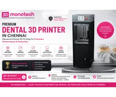 6 Smart Dental 3D Printer in Chennai 3D Monotech
