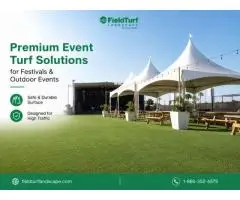 Premium Event Turf Solutions for Festivals & Outdoor Events