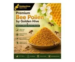 Buy Premium Bee Pollen from Golden Hive Nature s Ultimate Nutrition Booster