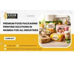 Premium Food Packaging Printing Solutions in Mumbai for All Industries