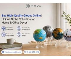 Buy High-Quality Globes Online Unique Globe Collection for Home & Office Decor