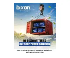 Battery Manufacturer In India DB Dixon Battery