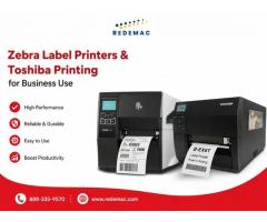 Zebra Label Printers & Toshiba Printing for Business Use