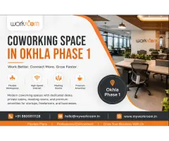 Affordable Coworking Space in Okhla Phase 1 for Professionals