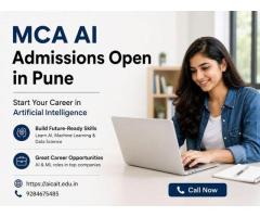 MCA AI Admissions Open in Pune Start Your Career in Artificial Intelligence