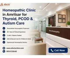 Trusted Homeopathic Clinic in Amritsar for Thyroid, PCOD & Autism Care