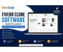 Ready-to-Launch Fiverr Clone Software with Full Source Code