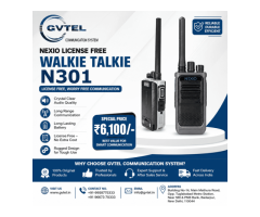 Buy Nexio License Free Walkie Talkie N301 Delhi by Gvtel