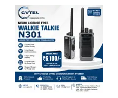 Buy Nexio License Free Walkie Talkie N301 Delhi by Gvtel