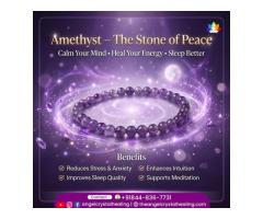 Buy Original Amethyst Bracelet for Stress Relief